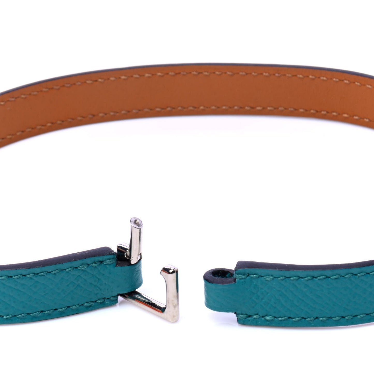 Epsom Rivale Double Tour Bracelet S Bleu Paon