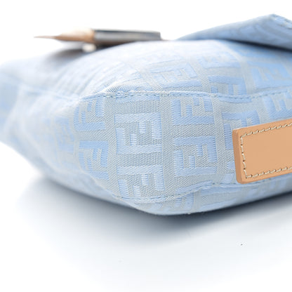 Fendi Zucchino Baguette Blue 9 of 9