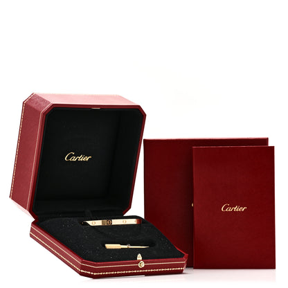 Cartier 18K Yellow Gold Medium LOVE Bracelet 18 8 of 8