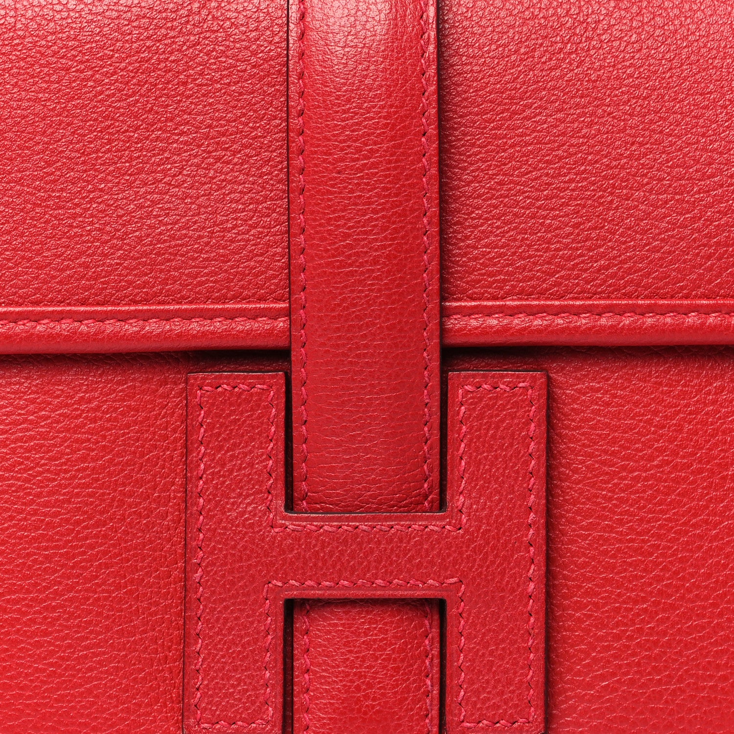 Hermes Evercolor Jige Elan 29 Rouge Casaque 8 of 9