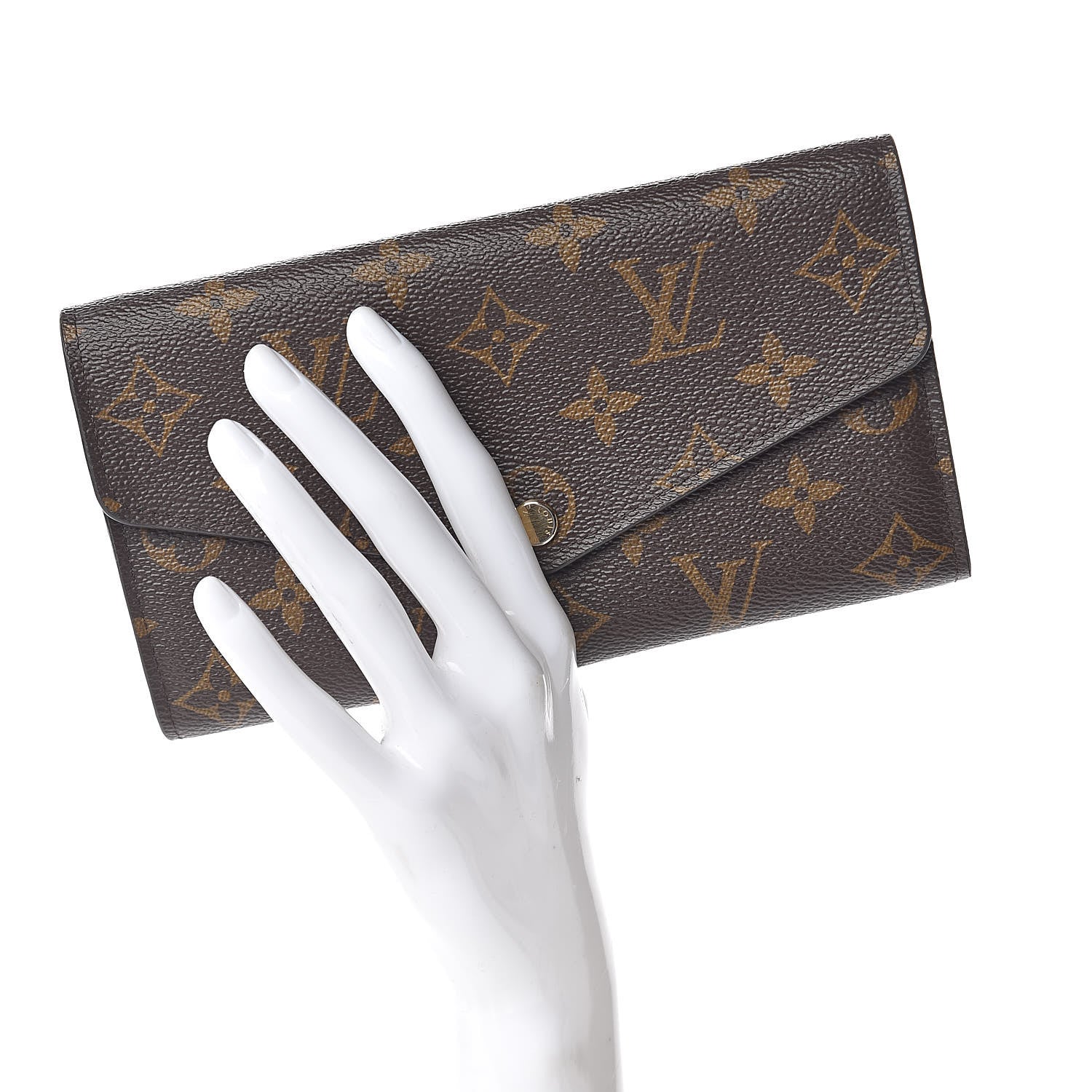 Louis Vuitton Monogram Sarah Wallet NM Fuchsia 2 of 11