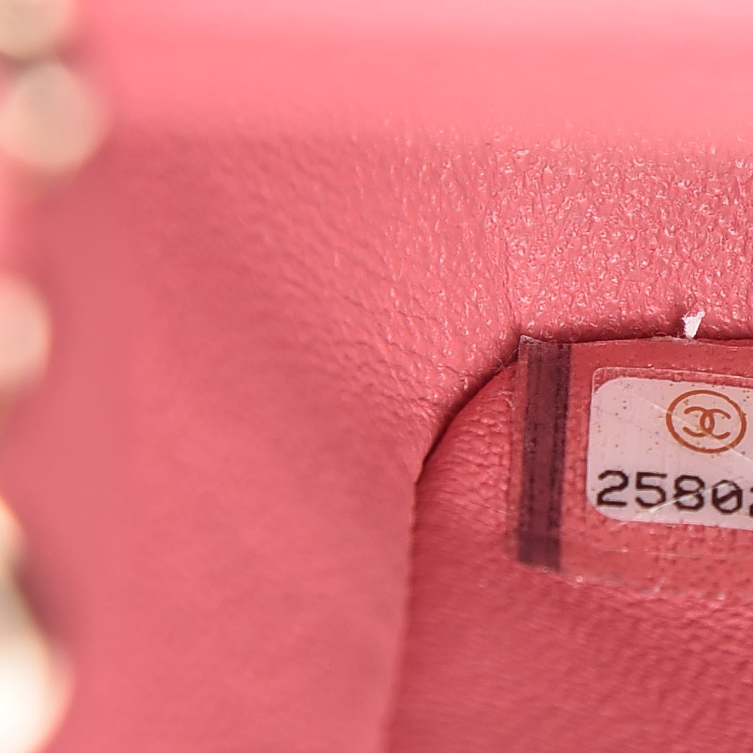 Chanel Iridescent Caviar Quilted Mini Rectangular Flap Pink 7 of 10