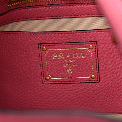 Prada Vitello Daino Shopping Tote Peonia 6 of 11