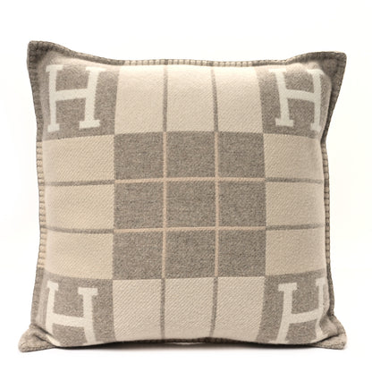 Hermes Wool Cashmere Avalon III Pillow PM Coco Camomille 1 of 4