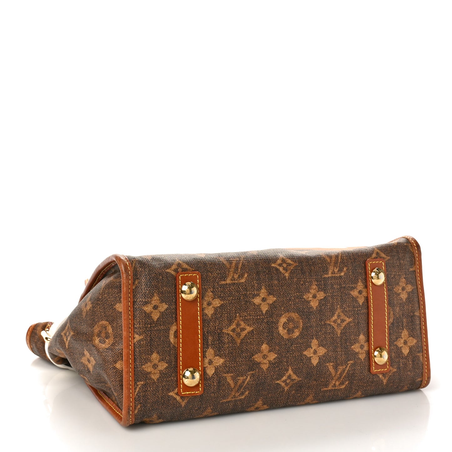 Monogram Rayures Tisse Sac PM