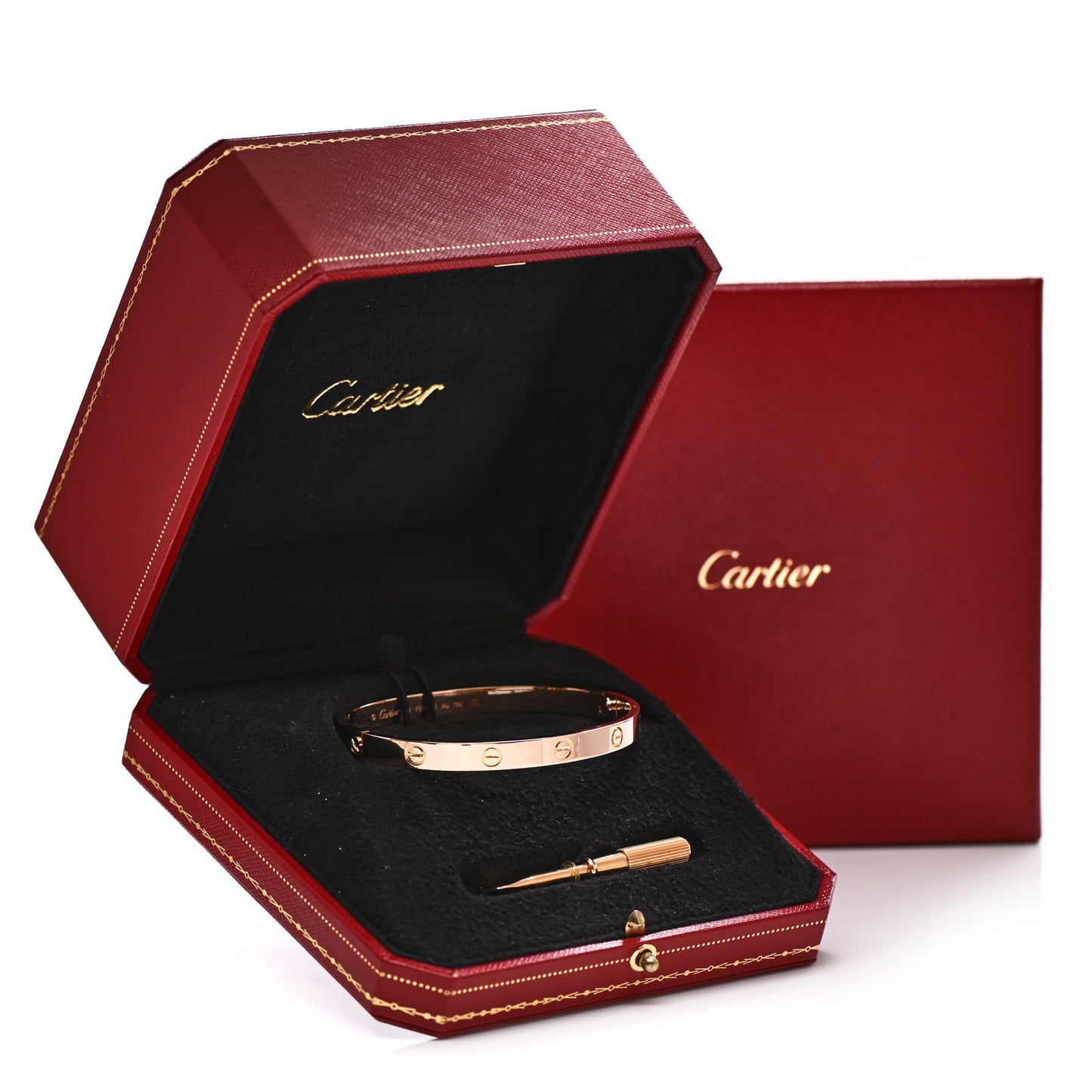 18K Pink Gold LOVE Bracelet 19