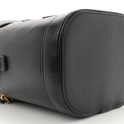 Chanel Lambskin Timeless Vanity Cosmetic Case Black 9 of 11