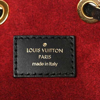 Louis Vuitton Empreinte Monogram Giant Neonoe MM Black Beige 7 of 10