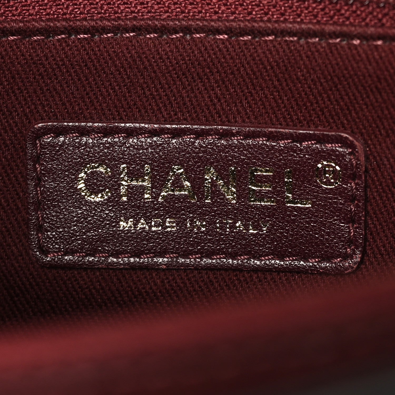 Chanel Calfskin Chevron Stitched Large Envelope Flap Black 6 of 10