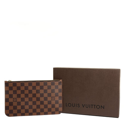 Louis Vuitton Damier Ebene Neverfull MM GM Pochette 5 of 9