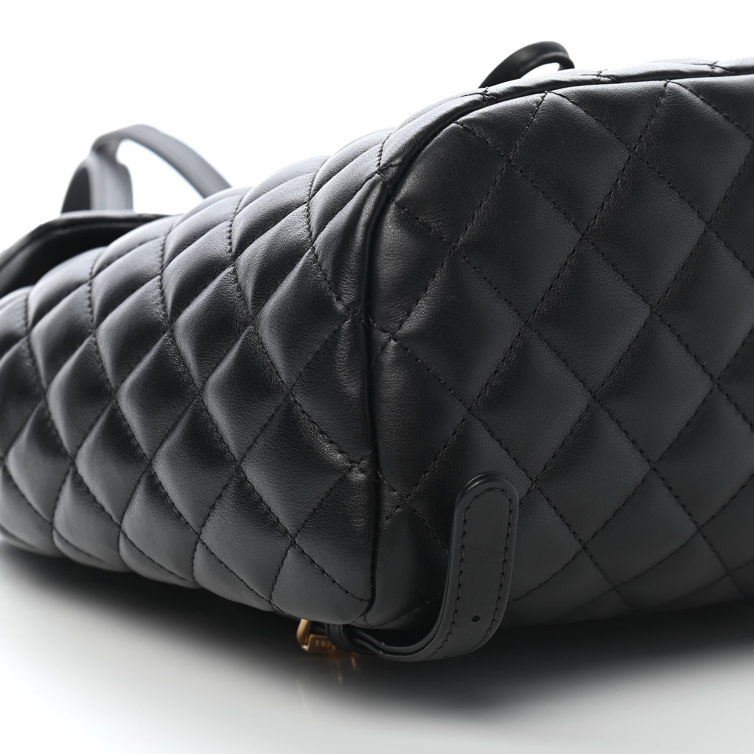 Chanel Calfskin Quilted Small Urban Spirit Backpack Black 8 of 9