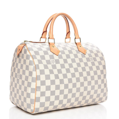 Louis Vuitton Damier Azur Speedy 30 3 of 7