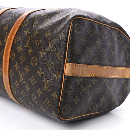 Louis Vuitton Monogram Keepall Bandouliere 45 8 of 9