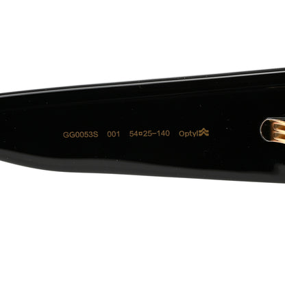 Gucci Acetate Square Frame Sunglasses GG0053S Black 5 of 8
