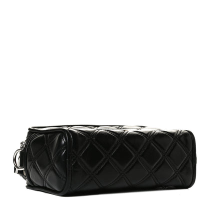 Marc Jacobs Natural Grain Calfskin Quilted The Softshot 21 Bag Black 3 of 14
