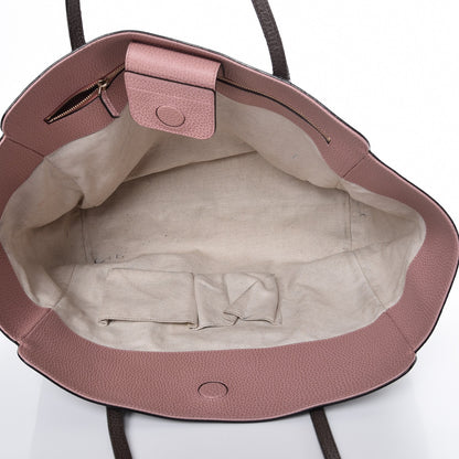 Gucci Dollar Calfskin Medium Swing Tote Grey Field Soft Pink 5 of 18