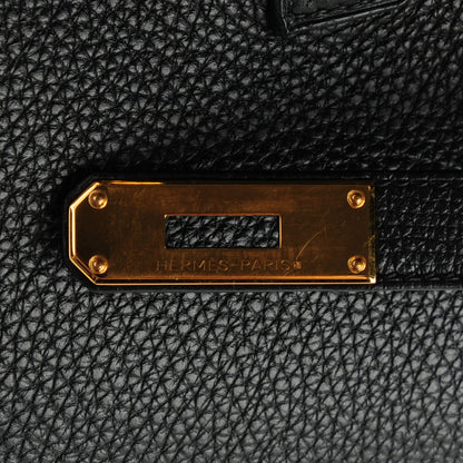 Hermes Togo Birkin 35 Black 16 of 18
