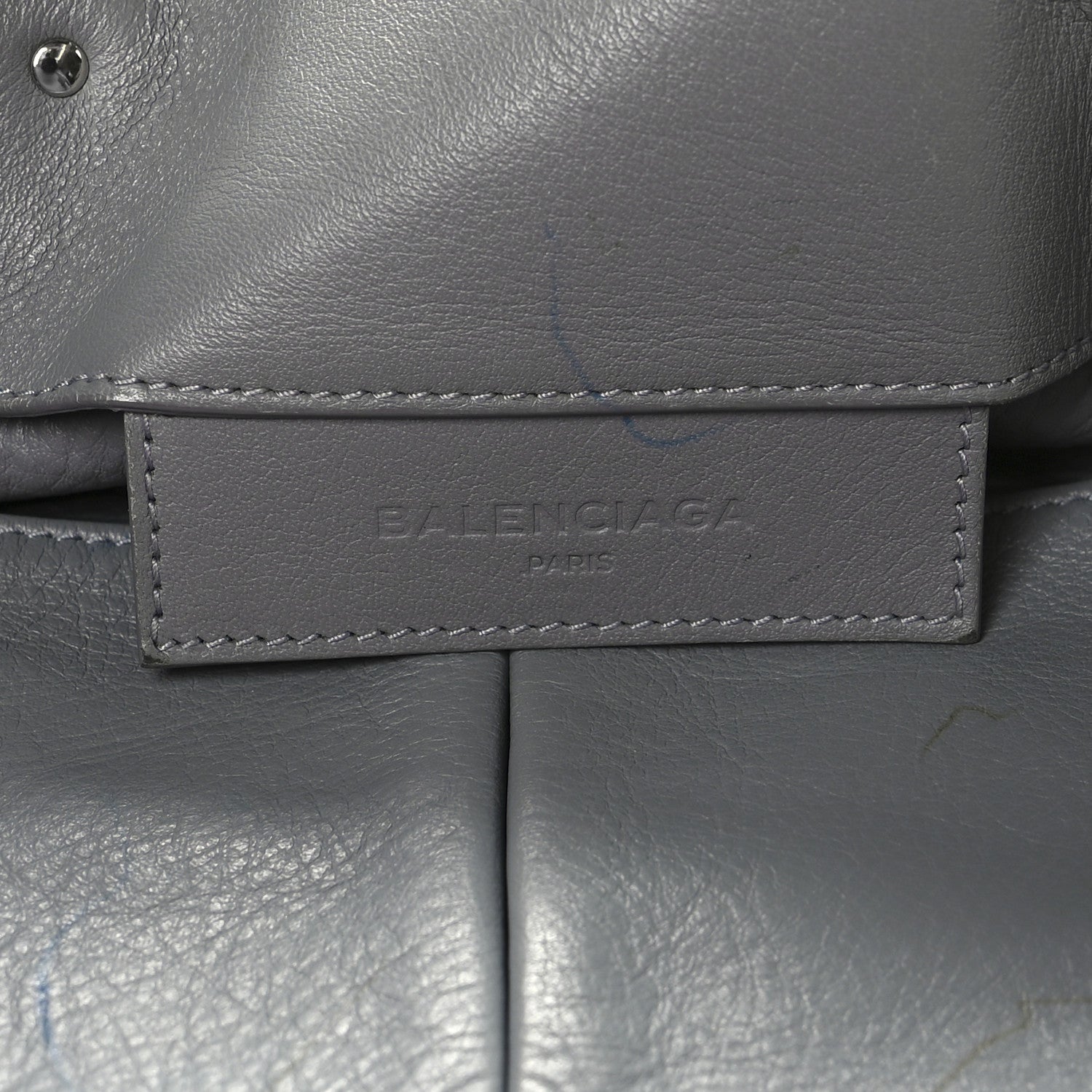 Balenciaga Veau Papier A4 Zip Around Tote Grey 6 of 14