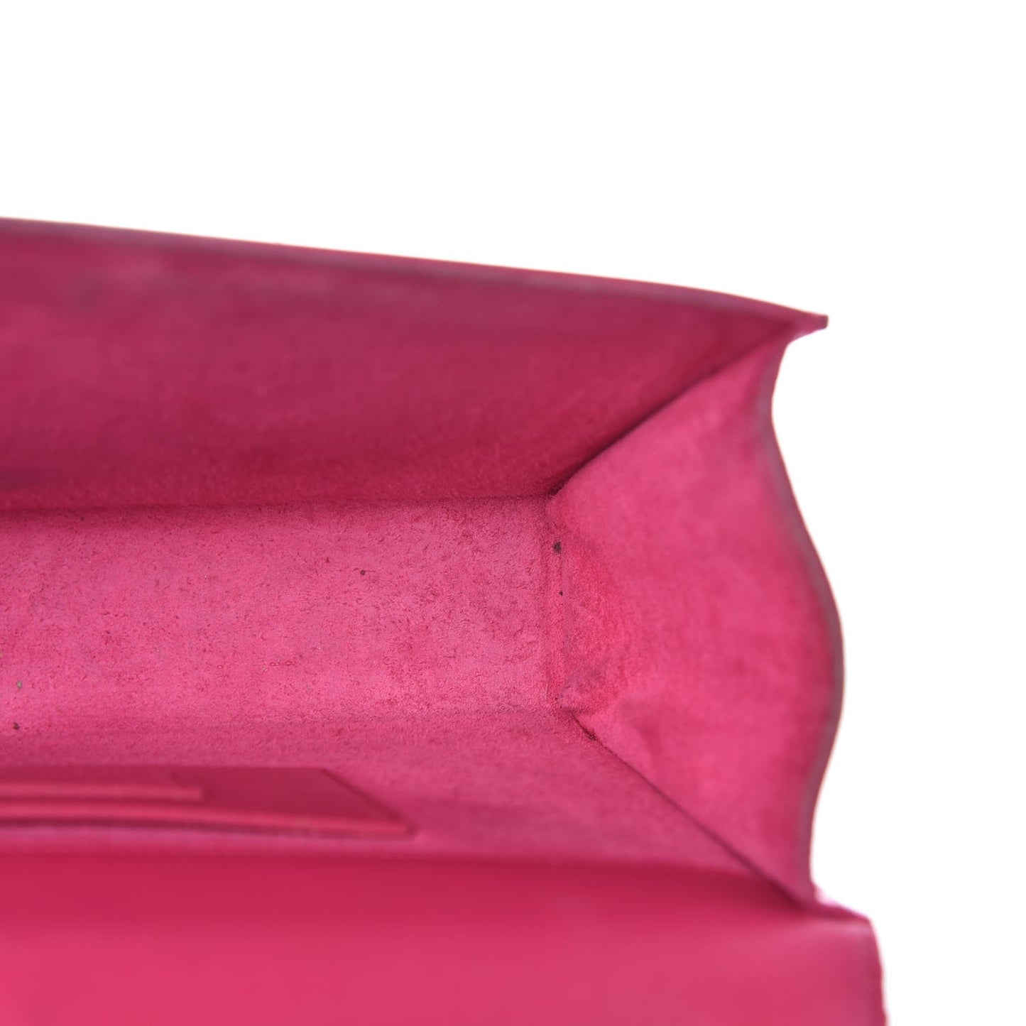 Smooth Calfskin Medium Classic Monogram Kate Tassel Satchel Fuchsia