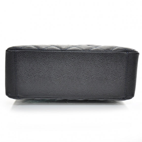 Caviar Petit Shopping Tote PST Navy