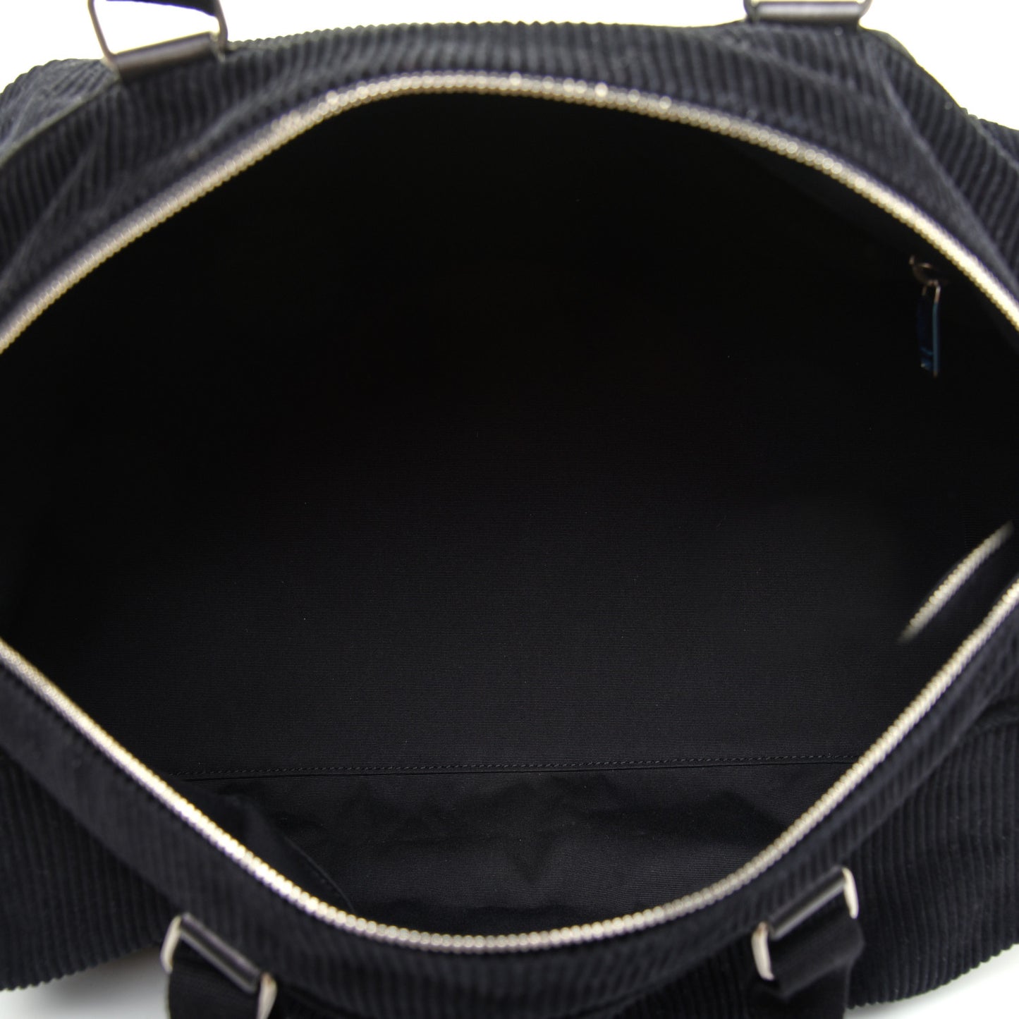 Corduroy Andy Duffle Bag Black