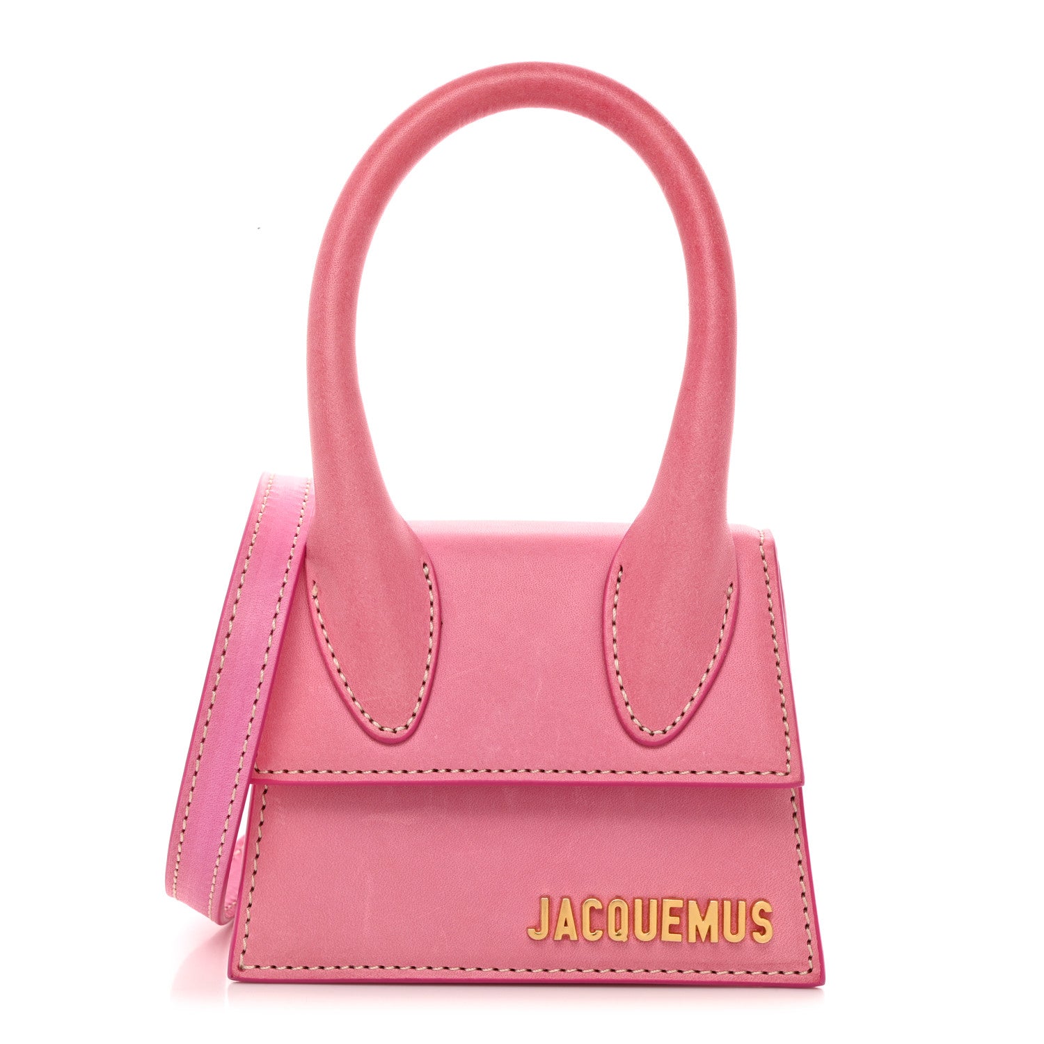 Jacquemus Nubuck Le Chiquito Moyen Pink 1 of 9