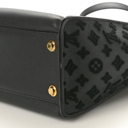 Louis Vuitton Calfskin Monogram Tufting On My Side Black 9 of 9