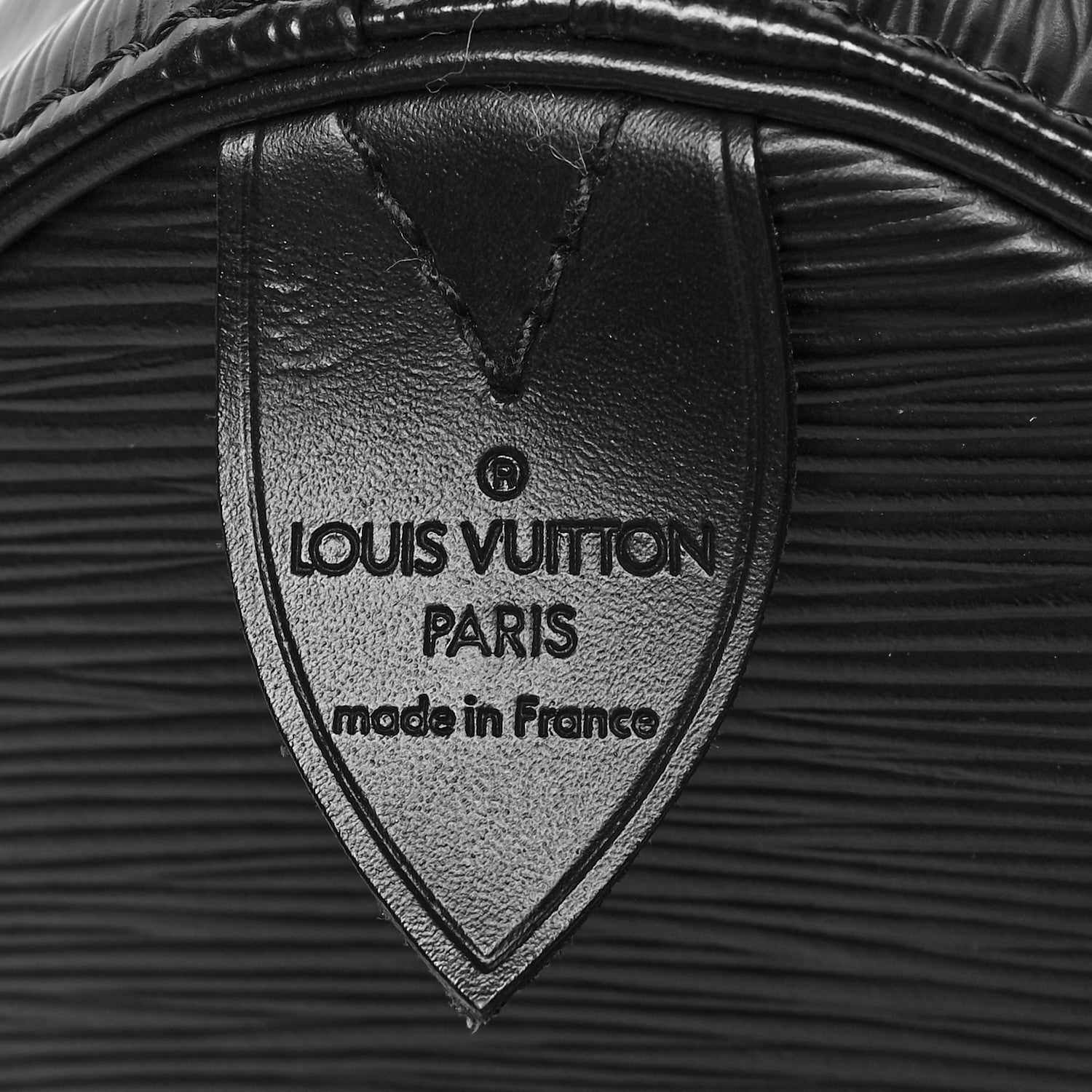 Louis Vuitton Epi Speedy 30 Black 6 of 12