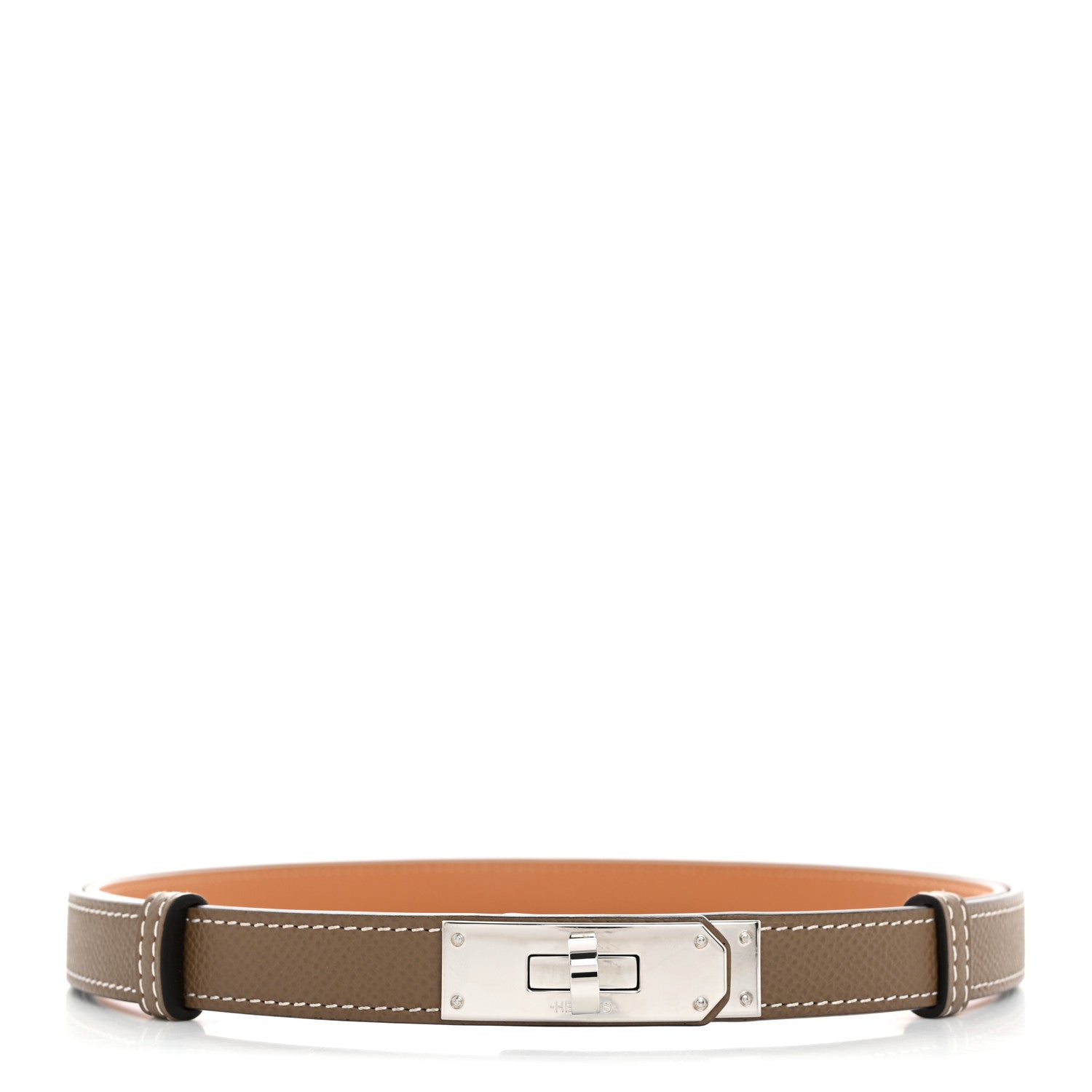 Hermes Epsom Kelly Belt Etoupe 1 of 3