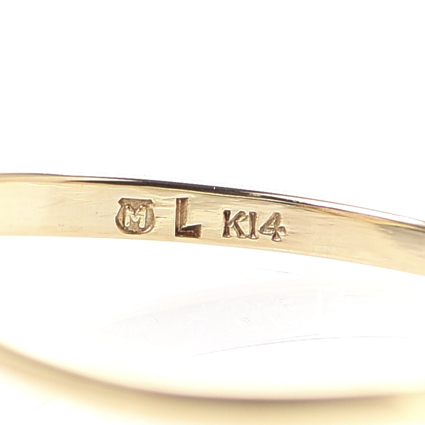 14K Yellow Gold Akoya Pearl 7mm Ring 52 6