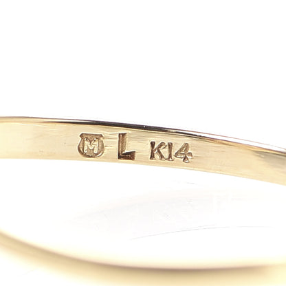 Mikimoto 14K Yellow Gold Akoya Pearl 7mm Ring 52 6 5 of 5