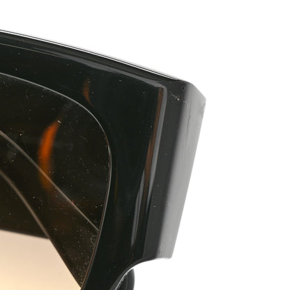 Celine Acetate Rectangular Sunglasses CL4056IN Black 8 of 9