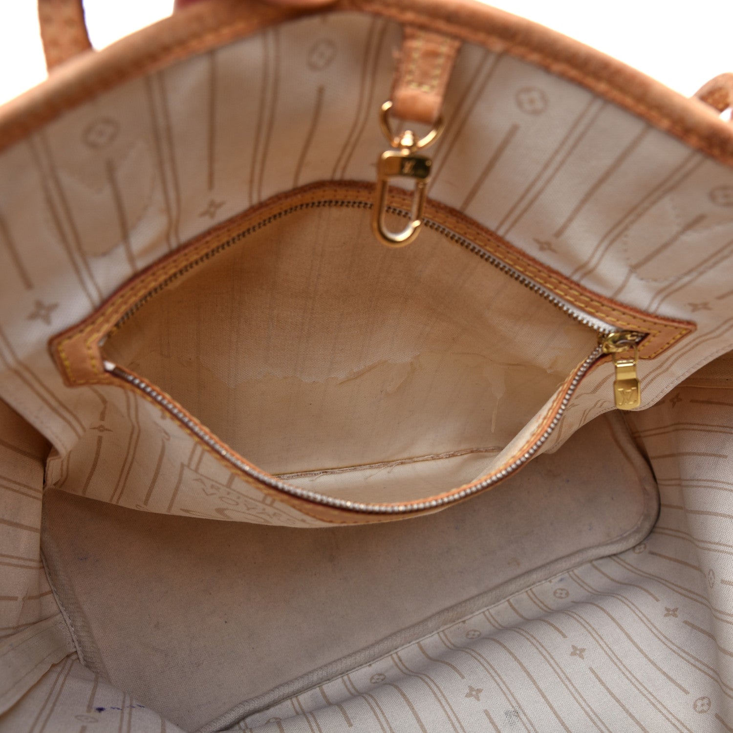 Louis Vuitton Damier Azur Neverfull MM 5 of 11