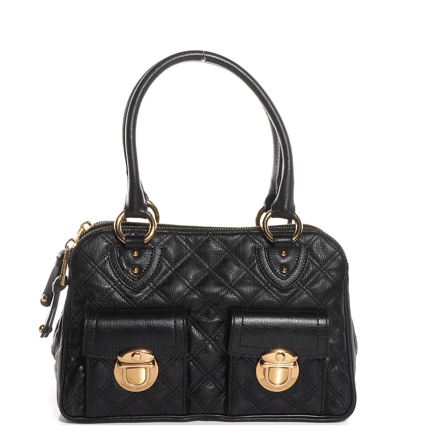 Marc Jacobs Calfskin Quilted Blake Black 1 of 9