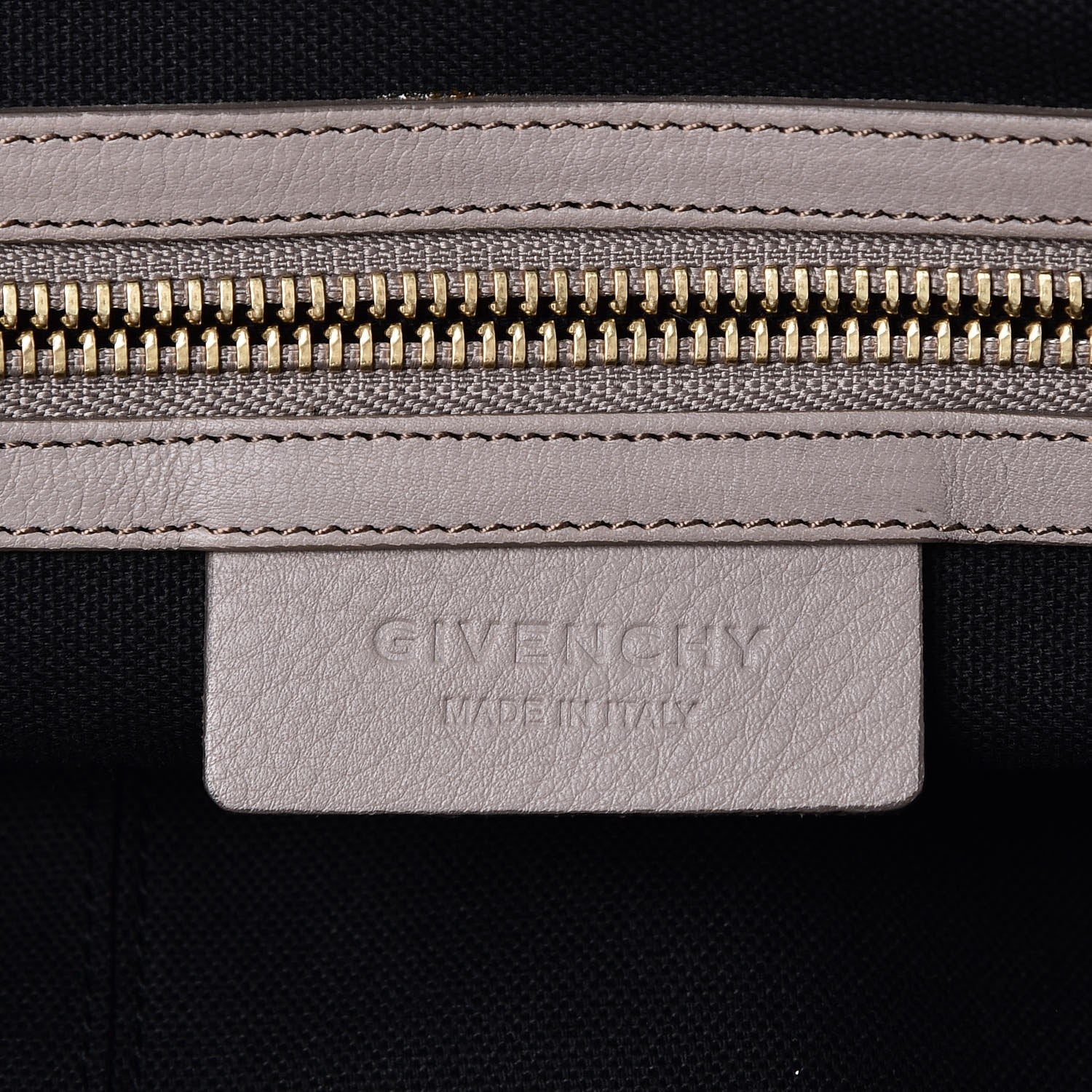 Givenchy Waxy Grained Calfskin Medium Nightingale Beige Black 6 of 7