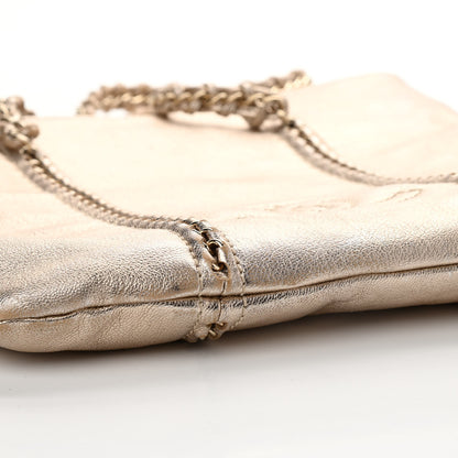 Chanel Metallic Goatskin Luxe Ligne Tote Gold 16 of 16