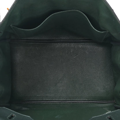 Hermes Togo BIRKIN 35 Vert Fonce 5 of 15