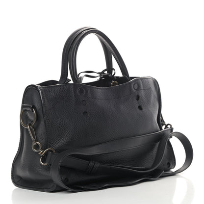 Balenciaga Veau Grana Perforated Blackout Hardware S City Black 3 of 10