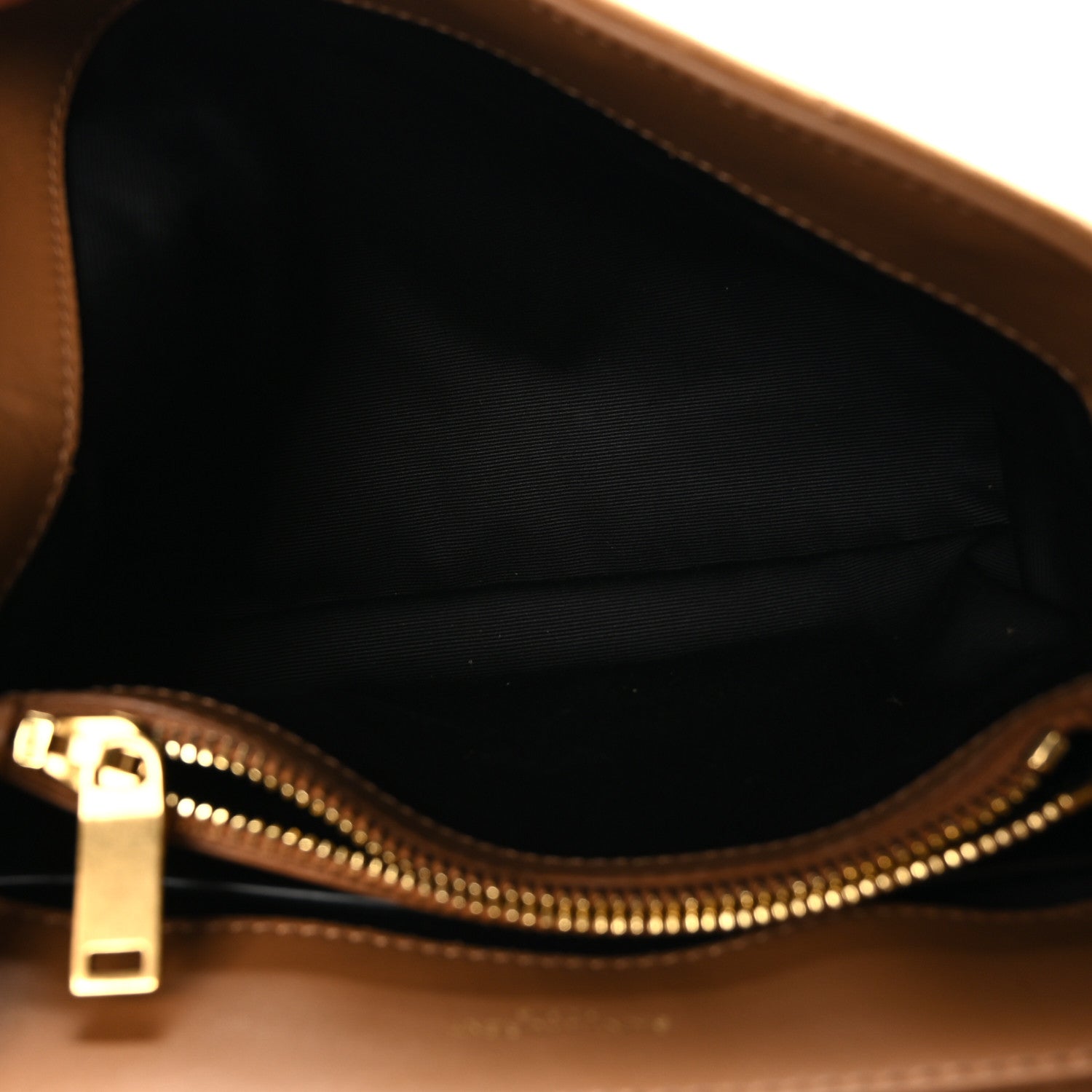 Saint Laurent Suede Calfskin Y Quilted Monogram Small Loulou Chain Satchel Cinnamon 5 of 9