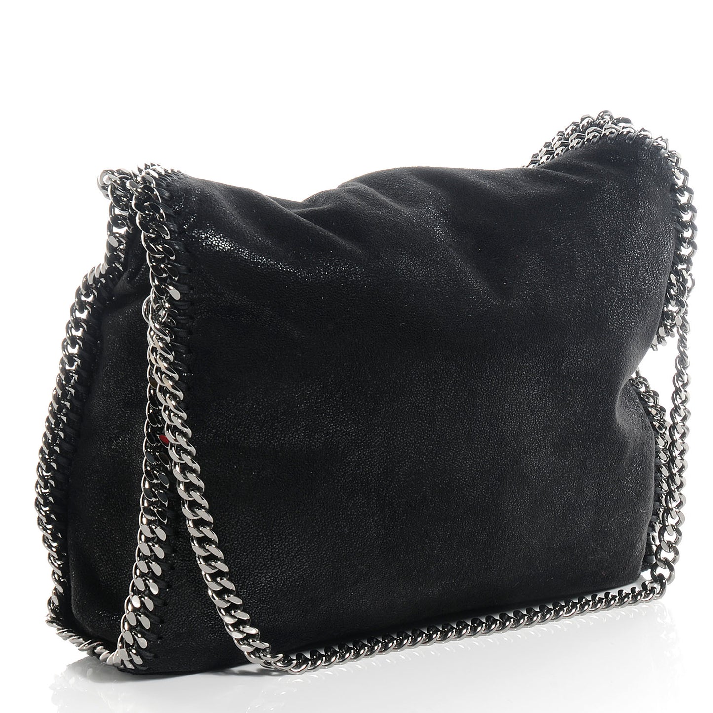 Faux Leather Falabella Black