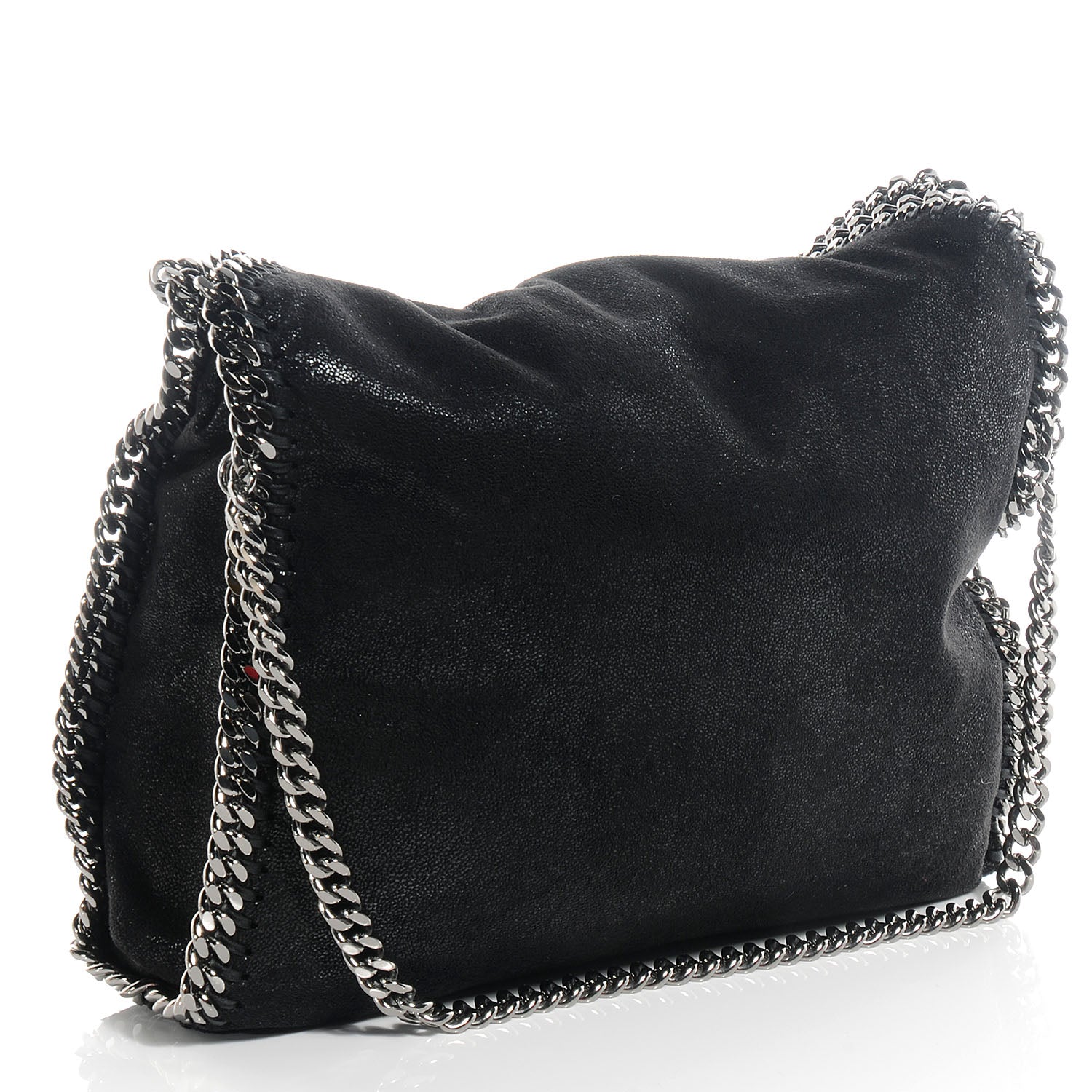 Stella McCartney Faux Leather Falabella Black 4 of 9