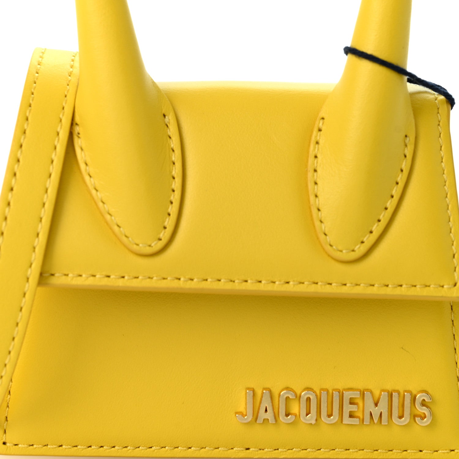 Jacquemus Smooth Calfskin Le Chiquito Yellow 7 of 9