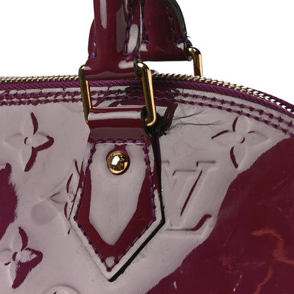Louis Vuitton Vernis Alma PM Griotte 10 of 11