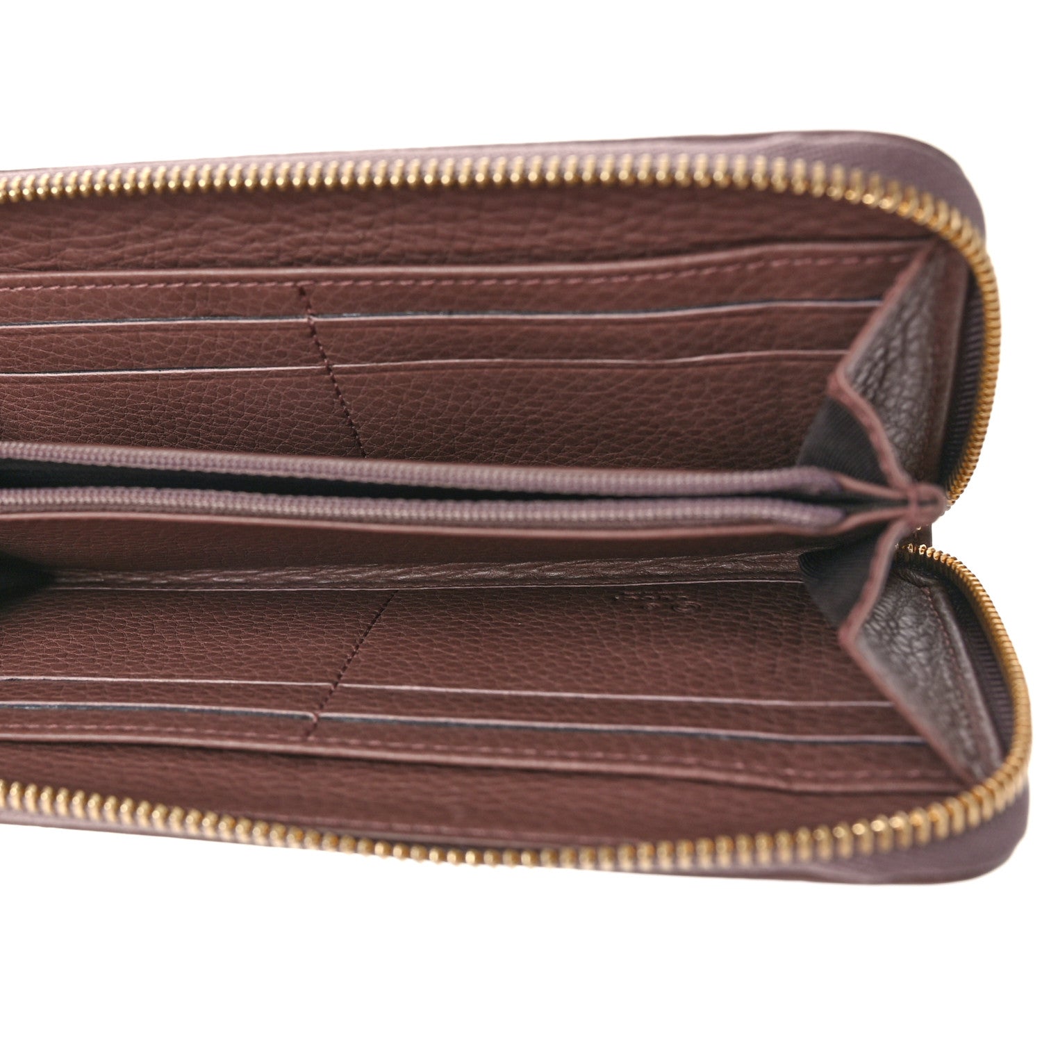 Gucci Dollar Calfskin Zip Around Wallet Rosy Phard 5 of 8