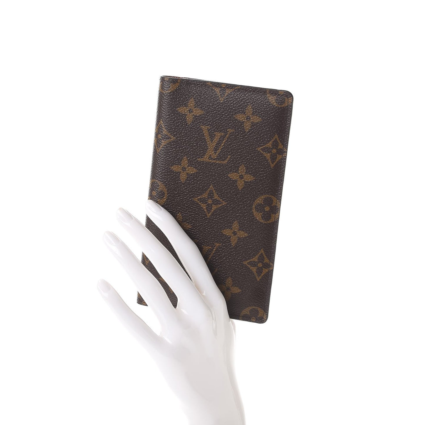 Monogram Checkbook Holder Wallet
