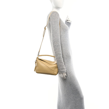 Loewe Calfskin Small Puzzle Bag Dark Butter 2 of 10