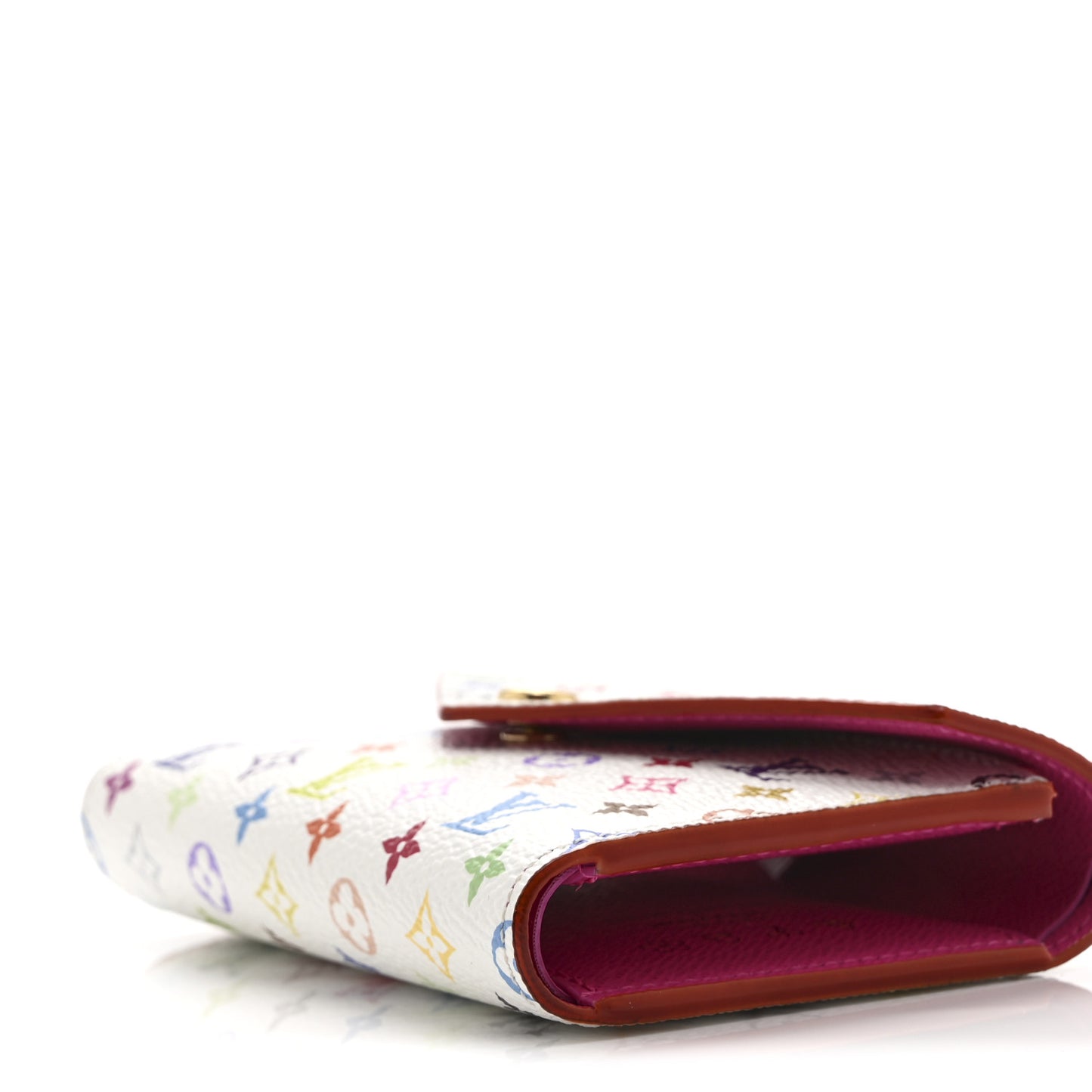 LV x TM Monogram Multicolor Victorine Wallet White