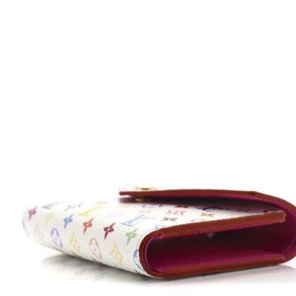 Louis Vuitton LV x TM Monogram Multicolor Victorine Wallet White 9 of 10