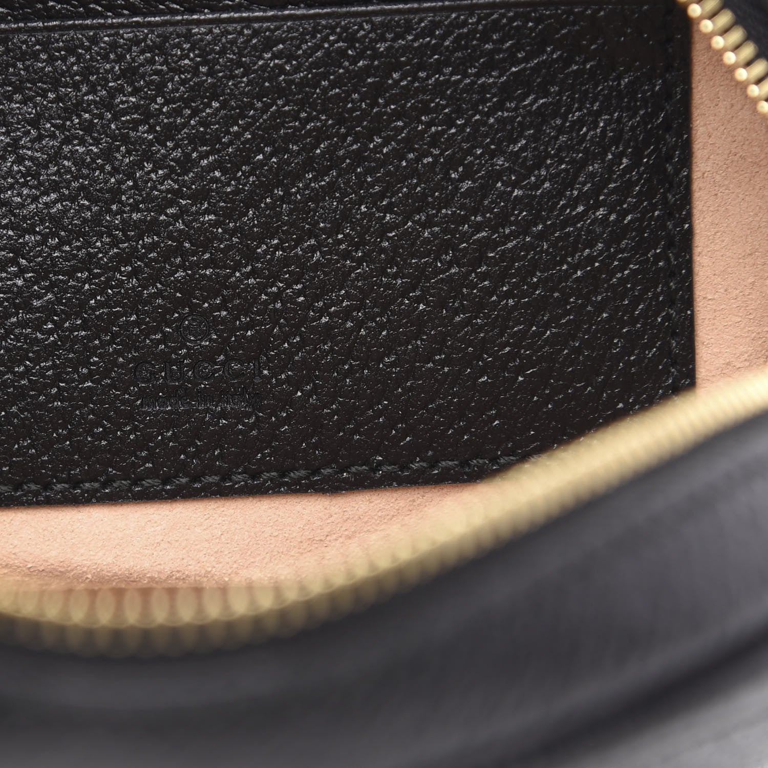 Gucci Grained Calfskin Web Mini Ophidia Round Backpack Black 6 of 9