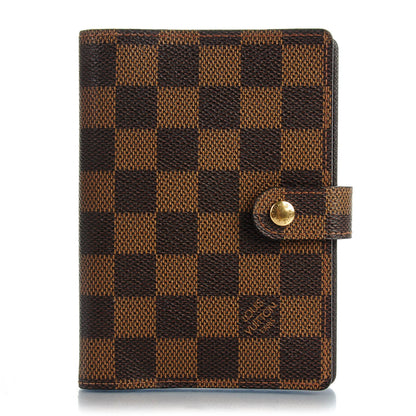 Louis Vuitton Damier Ebene Small Ring Agenda Cover 1 of 7